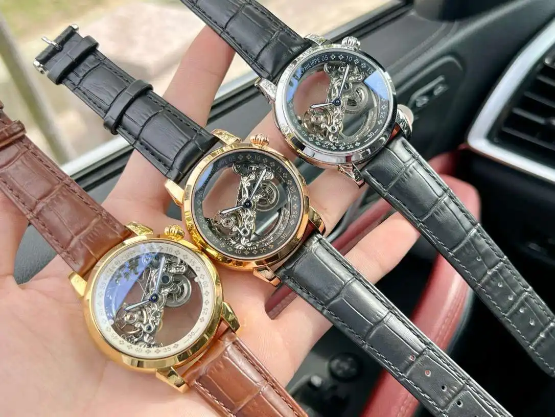General Watches Watch, men's watch with original fully automatic mechanical movement, top-grade 316 stainless steel case and strap, mineral super mirror, diameter 42cm KK04550 view 3