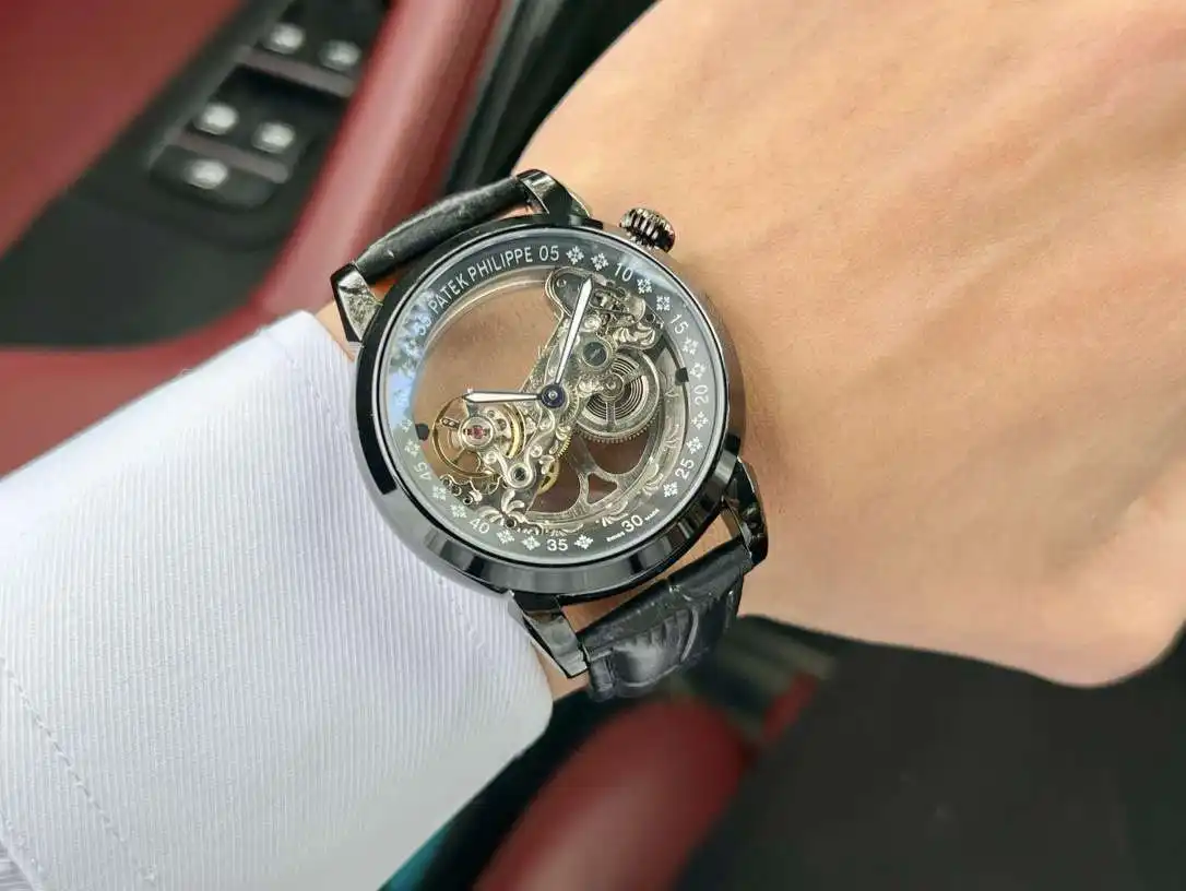 General Watches Watch, men's watch with original fully automatic mechanical movement, top-grade 316 stainless steel case and strap, mineral super mirror, diameter 42cm KK04550 view 4
