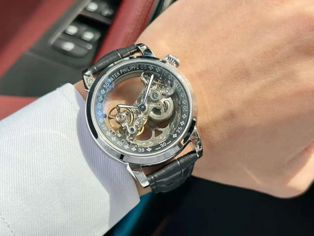 General Watches Watch, men's watch with original fully automatic mechanical movement, top-grade 316 stainless steel case and strap, mineral super mirror, diameter 42cm KK04550 view 5