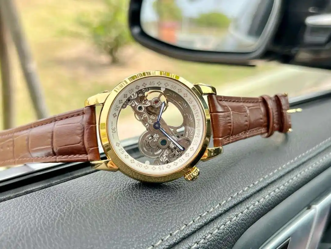 General Watches Watch, men's watch with original fully automatic mechanical movement, top-grade 316 stainless steel case and strap, mineral super mirror, diameter 42cm KK04550 view 7