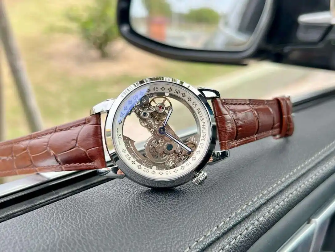 General Watches Watch, men's watch with original fully automatic mechanical movement, top-grade 316 stainless steel case and strap, mineral super mirror, diameter 42cm KK04550 view 9
