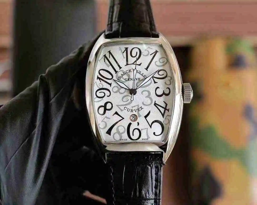 General Watches Franck Muller Frank Watch Men's Watch Paired with Original Fully Automatic Mechanical Movement Top Grade 316 Precision Steel Case with Mineral Super Strong Mirror Diameter 554213mm KK04850 3 view 2