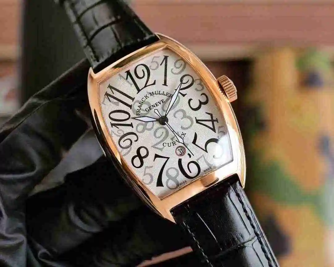 General Watches Franck Muller Frank Watch Men's Watch Paired with Original Fully Automatic Mechanical Movement Top Grade 316 Precision Steel Case with Mineral Super Strong Mirror Diameter 554213mm KK04850 3 view 8