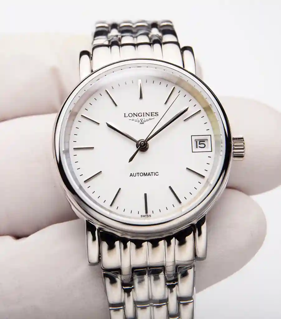 General Watches Longines Lang@Qin Watch Couple's watch with original fully automatic mechanical movement, top 316 stainless steel case and strap, mineral super strong mirror, diameter male 39mm, female 30mm KK4650 1 view 6