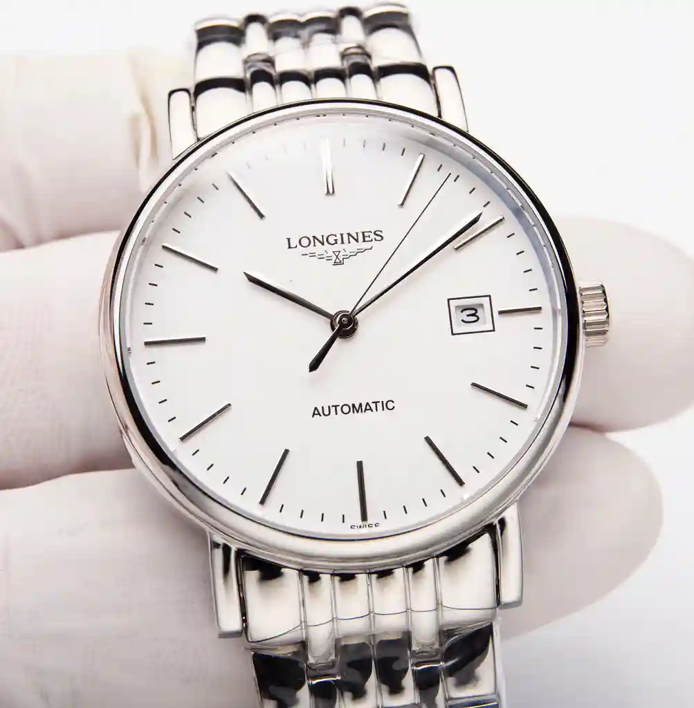 General Watches Longines Lang@Qin Watch Couple's watch with original fully automatic mechanical movement, top 316 stainless steel case and strap, mineral super strong mirror, diameter male 39mm, female 30mm KK4650 1 view 7