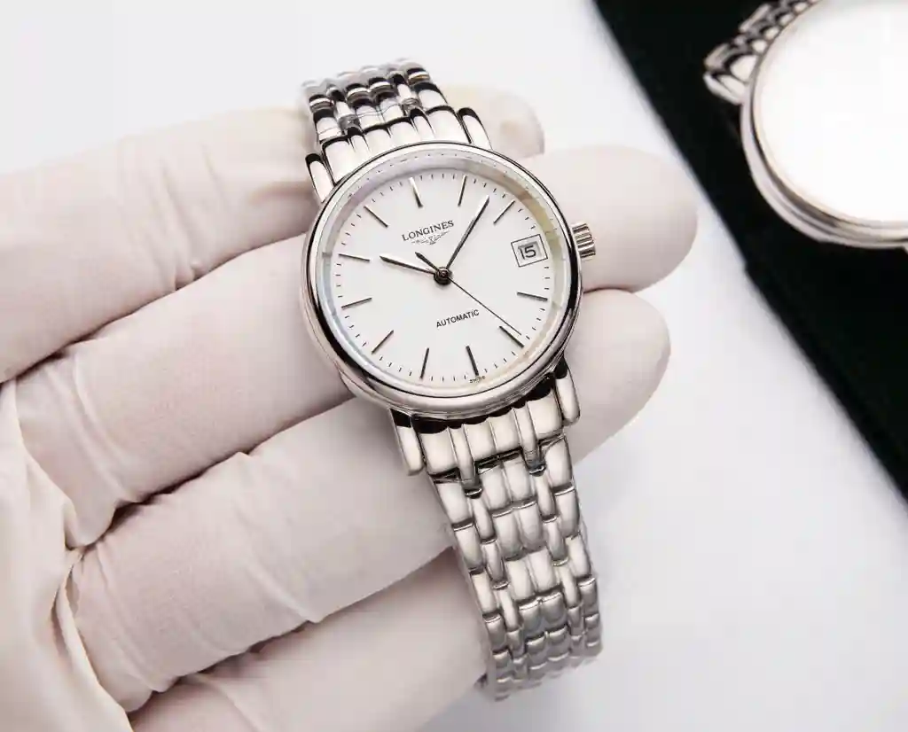 General Watches Longines Lang@Qin Watch Couple's watch with original fully automatic mechanical movement, top 316 stainless steel case and strap, mineral super strong mirror, diameter male 39mm, female 30mm KK4650 1 view 8