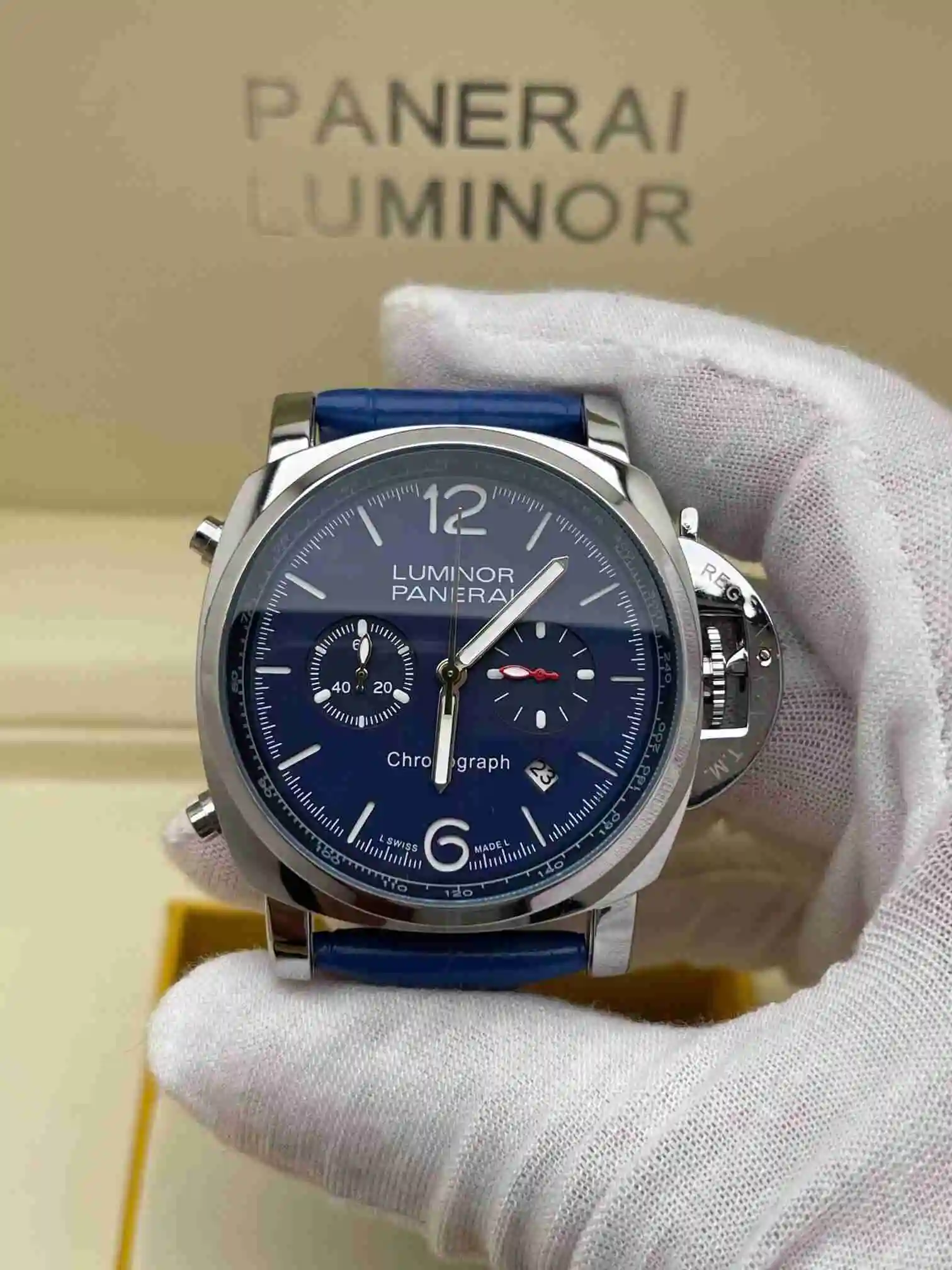 General Watches Panerai Peinahai Watch Men's Watch Paired with Original Fully Automatic Mechanical Movement Top Grade 316 Precision Steel Case with Mineral Super Strong Mirror Diameter 44mm KK02950 2 view 5
