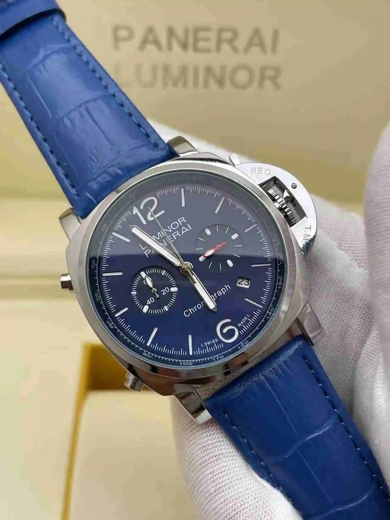 General Watches Panerai Peinahai Watch Men's Watch Paired with Original Fully Automatic Mechanical Movement Top Grade 316 Precision Steel Case with Mineral Super Strong Mirror Diameter 44mm KK02950 2 view 9