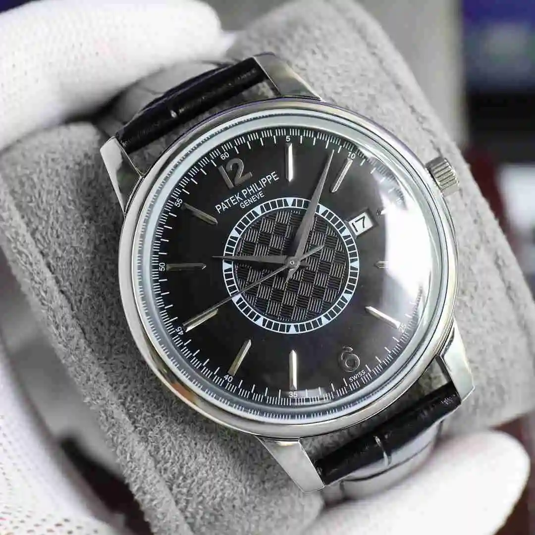 General Watches Patek Philippe Watch Men's Watch Paired with Original Fully Automatic Mechanical Movement Top Grade 316 Precision Steel Case Case with Mineral Super Strong Mirror Diameter 42mm KK09800 1 view 7