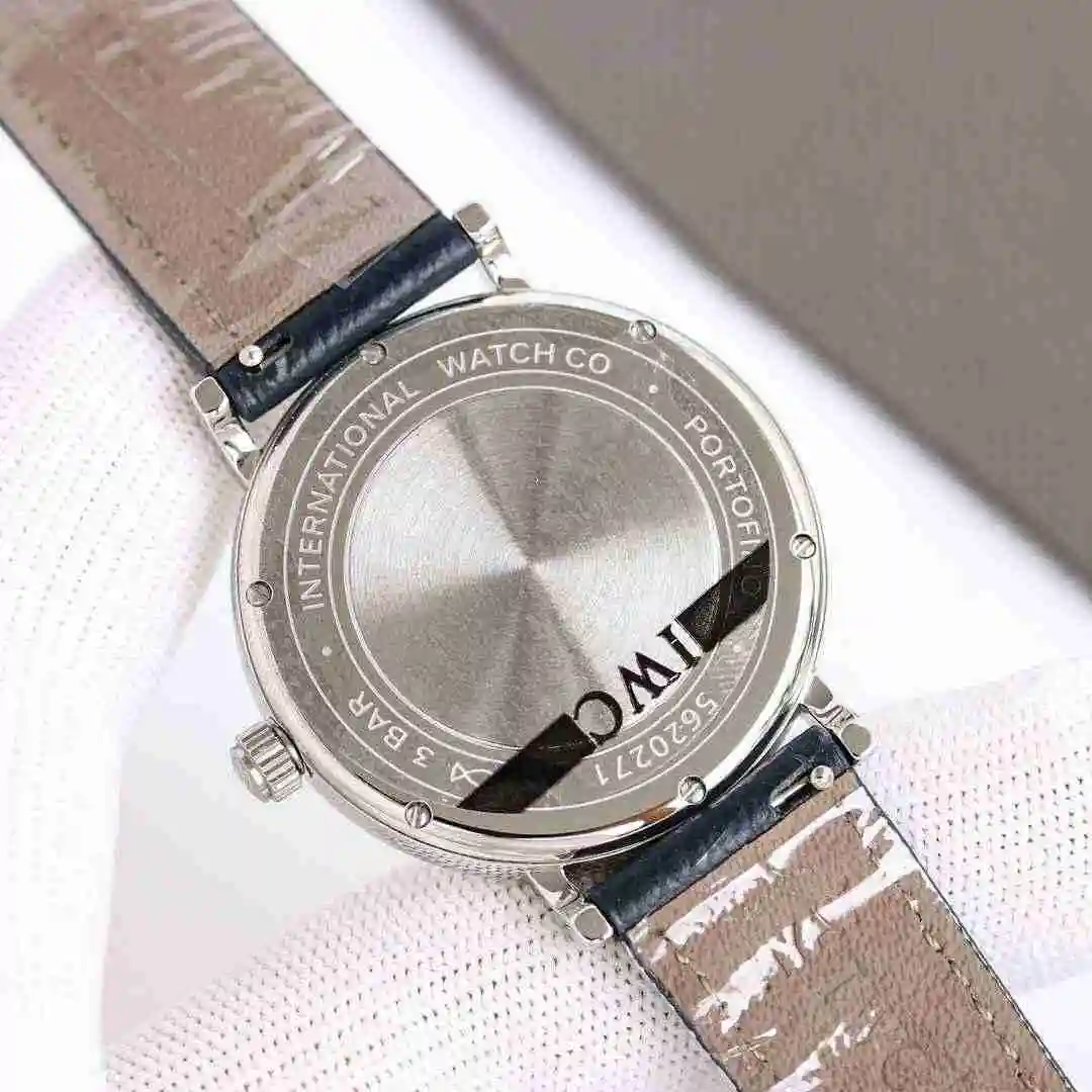 General Watches IWC Wanguo Watch Women's Watch Paired with Original Fully Automatic Mechanical Movement Top Grade 316 Precision Steel Case with Mineral Super Strong Mirror Diameter 37mm kk09800 5 view 3