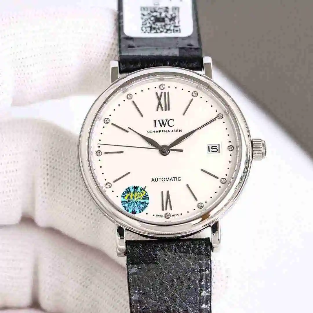 General Watches IWC Wanguo Watch Women's Watch Paired with Original Fully Automatic Mechanical Movement Top Grade 316 Precision Steel Case with Mineral Super Strong Mirror Diameter 37mm kk09800 5 view 6