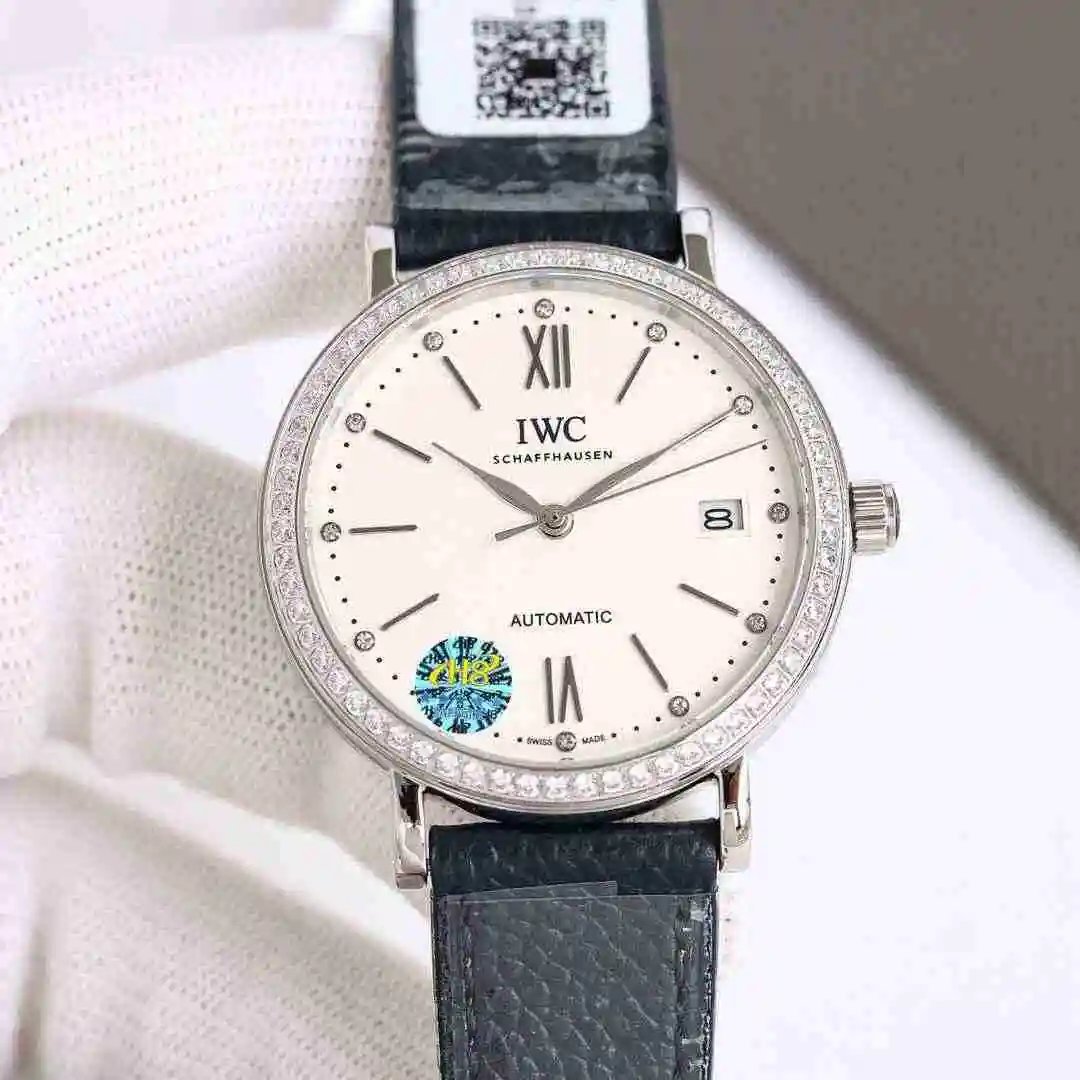 General Watches IWC Wanguo Watch Women's Watch Paired with Original Fully Automatic Mechanical Movement Top Grade 316 Precision Steel Case with Mineral Super Strong Mirror Diameter 37mm kk09800 5 view 7