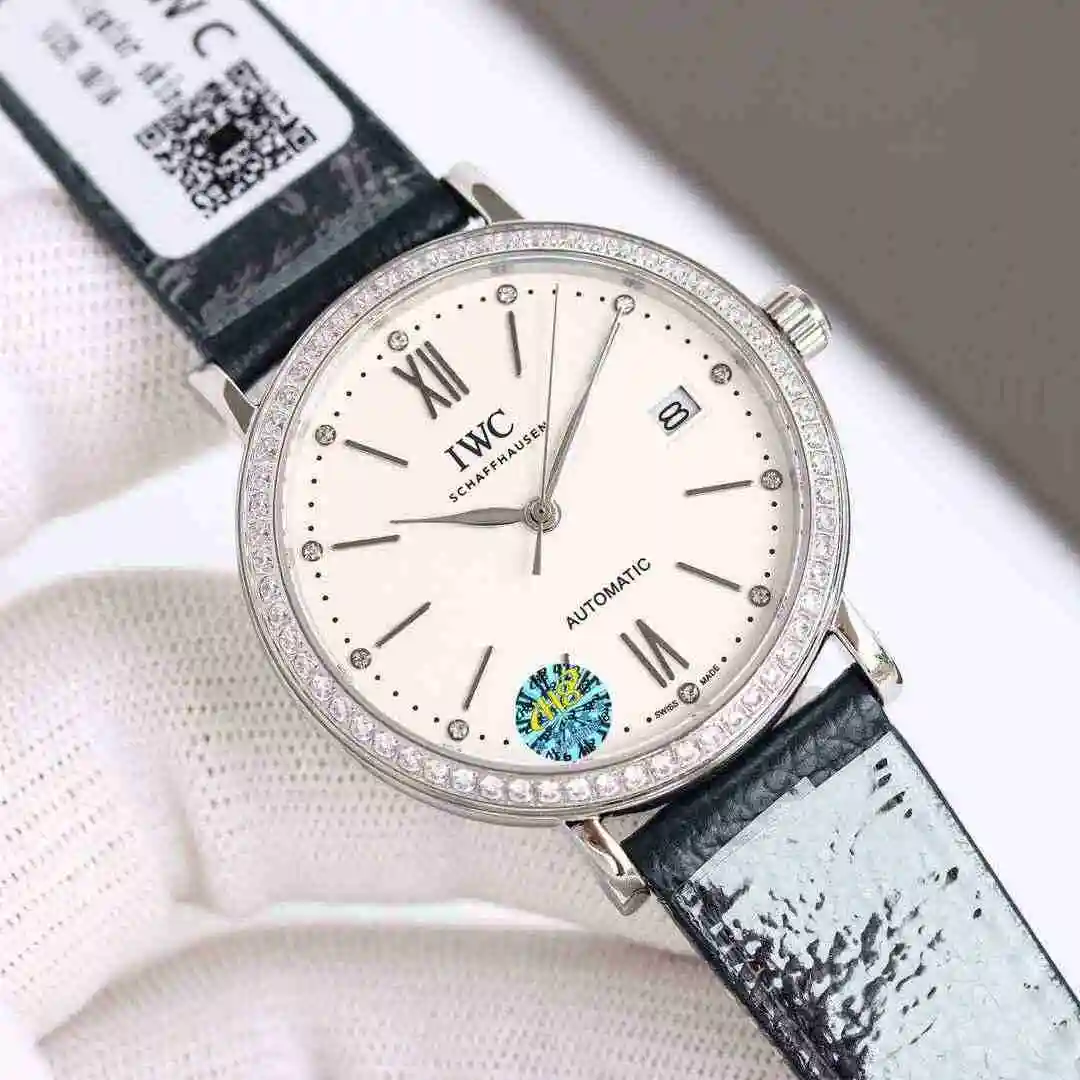 General Watches IWC Wanguo Watch Women's Watch Paired with Original Fully Automatic Mechanical Movement Top Grade 316 Precision Steel Case with Mineral Super Strong Mirror Diameter 37mm kk09800 5 view 8