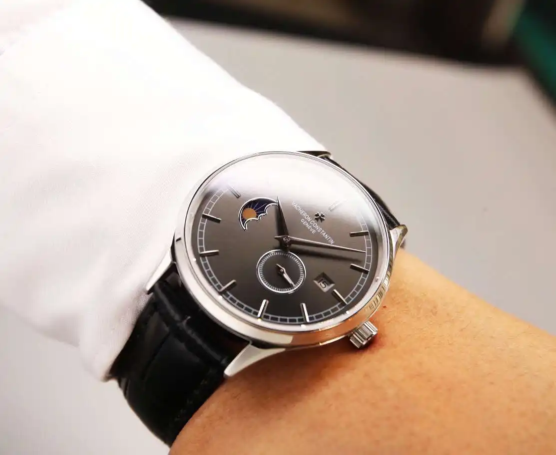 General Watches Vacheron Constantin @Denton watch men's watch with original fully automatic mechanical movement top 316 stainless steel case strap mineral super mirror diameter 40mm KK05850 view 8