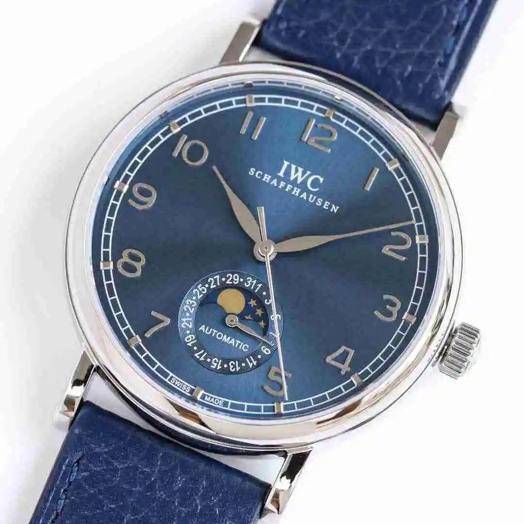 General Watches IWC Wanguo Watch Men's Watch Paired with Original Fully Automatic Mechanical Movement Top Grade 316 Precision Steel Case with Mineral Super Strong Mirror Diameter 39mm kk011500 view 5