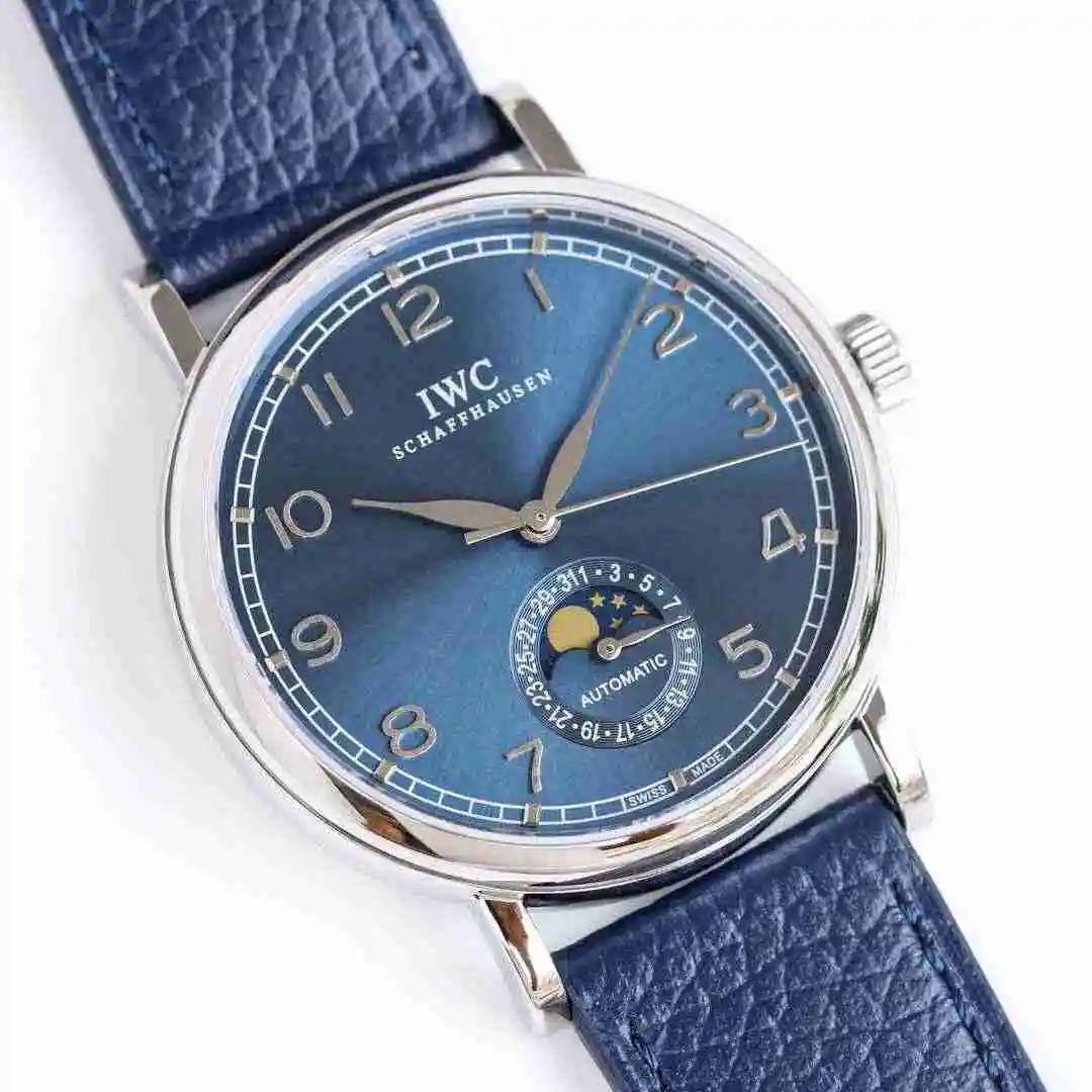 General Watches IWC Wanguo Watch Men's Watch Paired with Original Fully Automatic Mechanical Movement Top Grade 316 Precision Steel Case with Mineral Super Strong Mirror Diameter 39mm kk011500 view 6