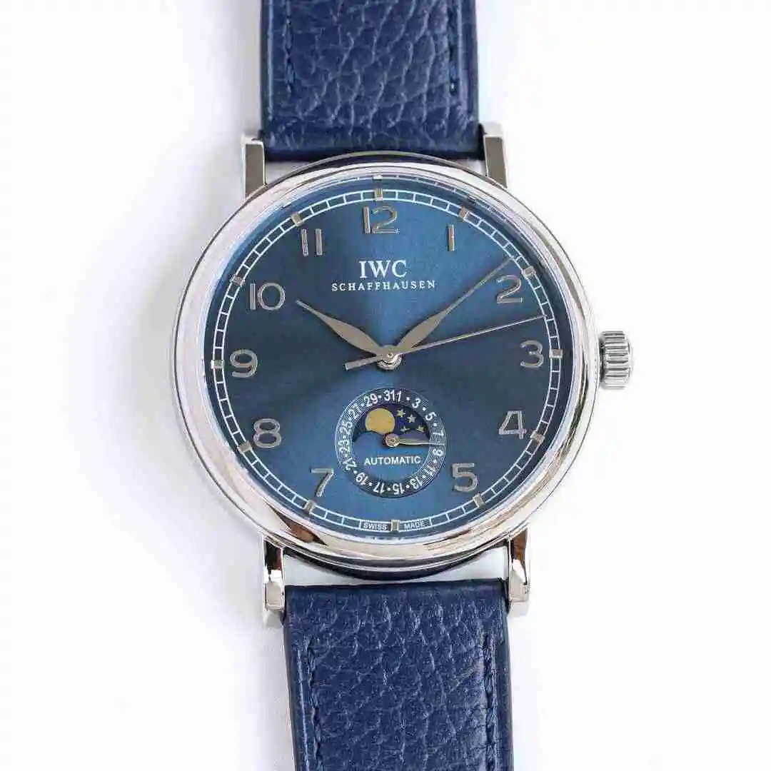 General Watches IWC Wanguo Watch Men's Watch Paired with Original Fully Automatic Mechanical Movement Top Grade 316 Precision Steel Case with Mineral Super Strong Mirror Diameter 39mm kk011500 view 7