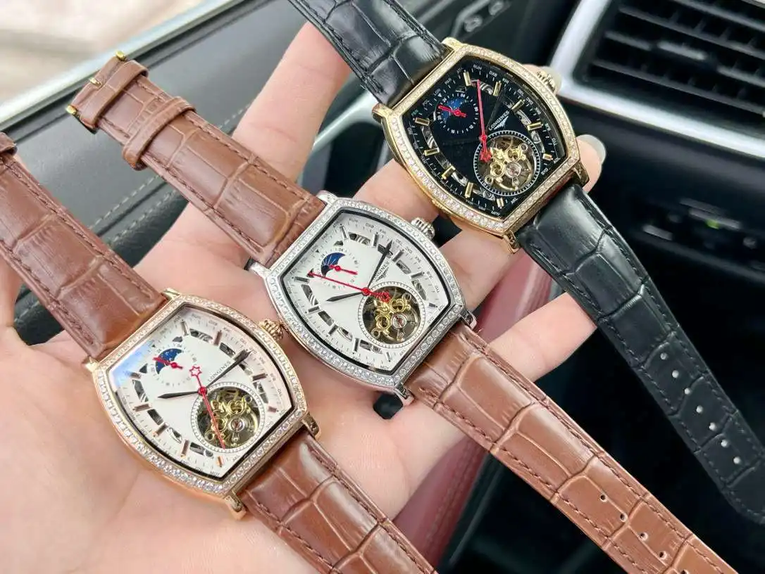 General Watches Watch, men's watch with original fully automatic mechanical movement, top-grade 316 stainless steel case and strap, mineral super mirror, diameter 42cm KK04650 view 3