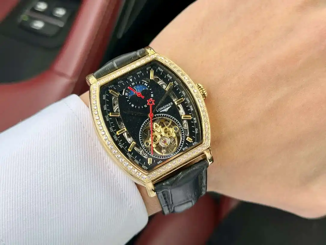 General Watches Watch, men's watch with original fully automatic mechanical movement, top-grade 316 stainless steel case and strap, mineral super mirror, diameter 42cm KK04650 view 4