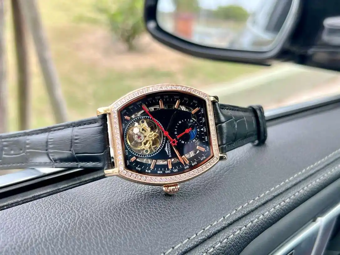 General Watches Watch, men's watch with original fully automatic mechanical movement, top-grade 316 stainless steel case and strap, mineral super mirror, diameter 42cm KK04650 view 5