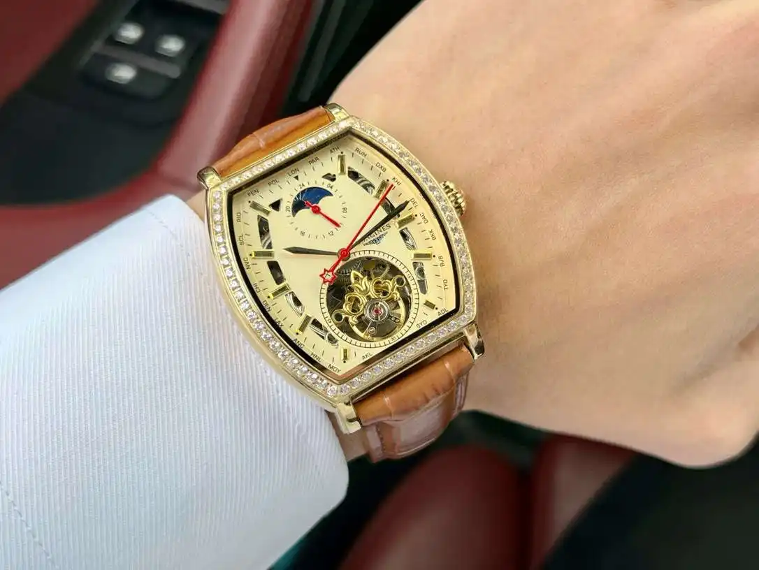 General Watches Watch, men's watch with original fully automatic mechanical movement, top-grade 316 stainless steel case and strap, mineral super mirror, diameter 42cm KK04650 view 8