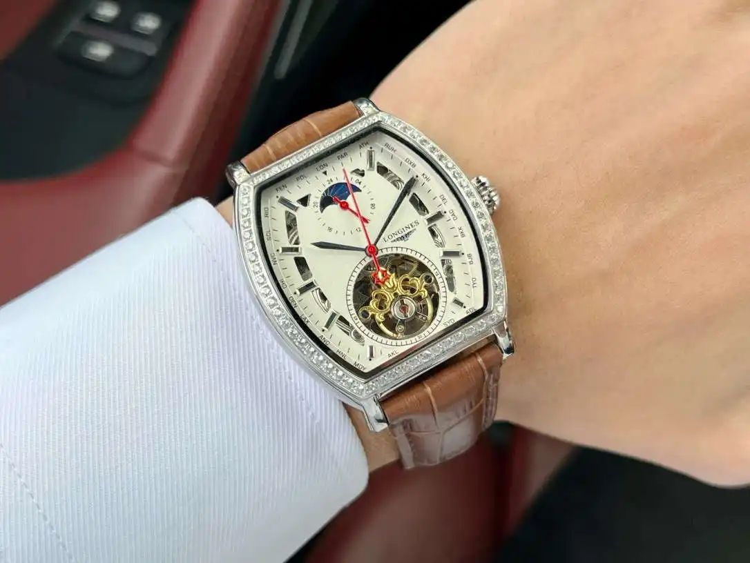 General Watches Watch, men's watch with original fully automatic mechanical movement, top-grade 316 stainless steel case and strap, mineral super mirror, diameter 42cm KK04650 view 9
