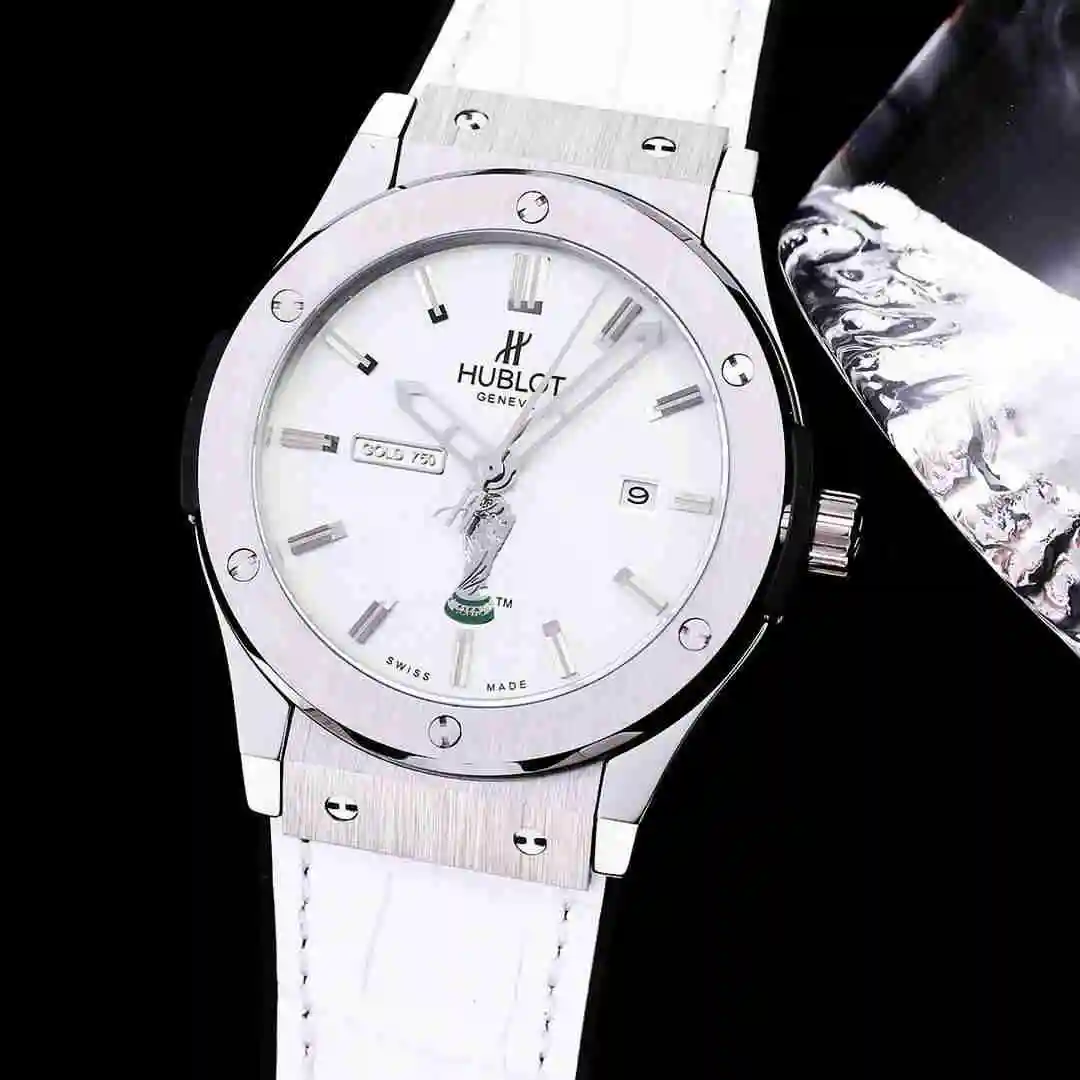 General Watches Hublot Yubo Watch Men's Watch Paired with Original Fully Automatic Mechanical Movement Top Grade 316 Precision Steel Case with Mineral Super Strong Mirror Diameter 45mm KK04150 4 view 6