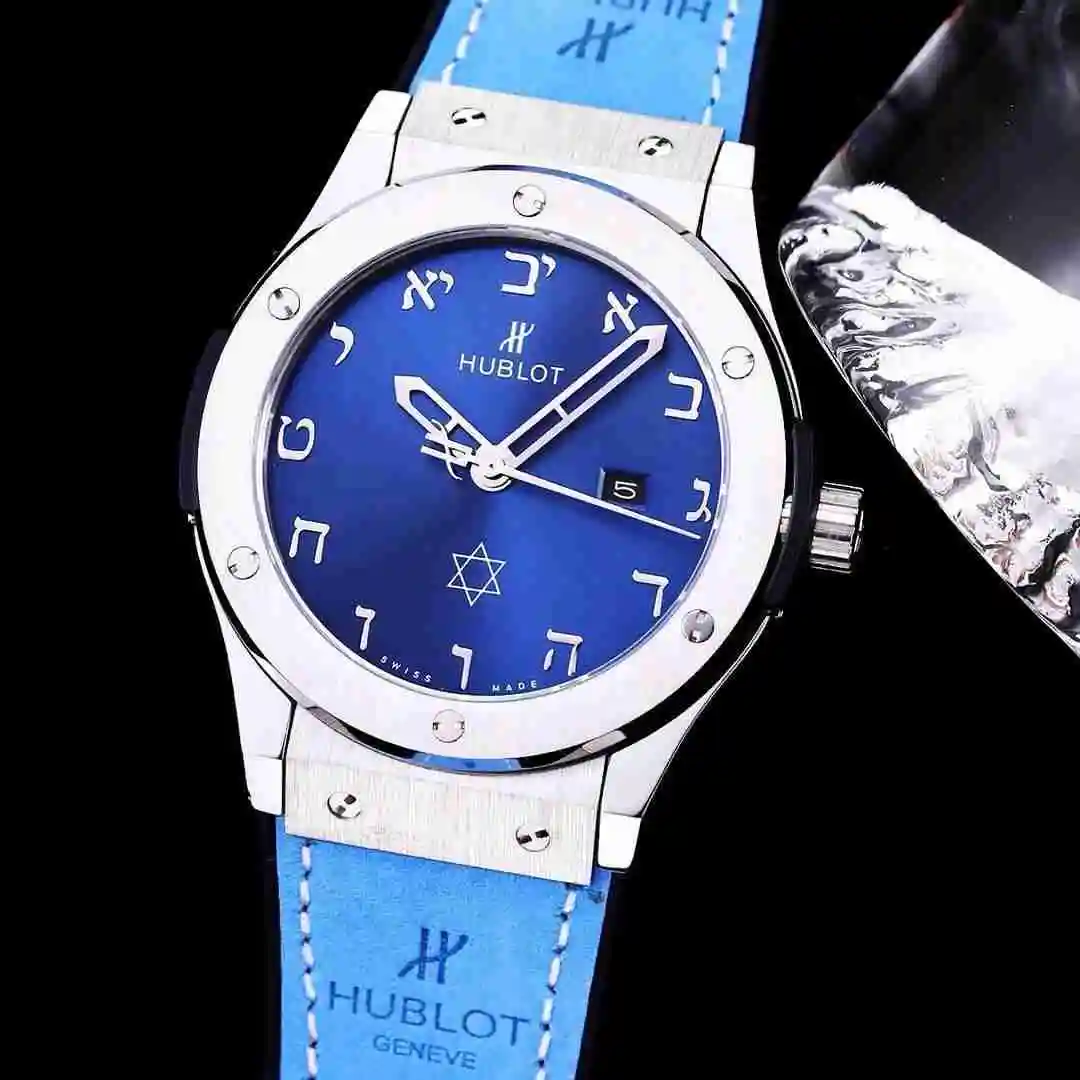 General Watches Hublot Yubo Watch Men's Watch Paired with Original Fully Automatic Mechanical Movement Top Grade 316 Precision Steel Case with Mineral Super Strong Mirror Diameter 45mm KK04150 4 view 7