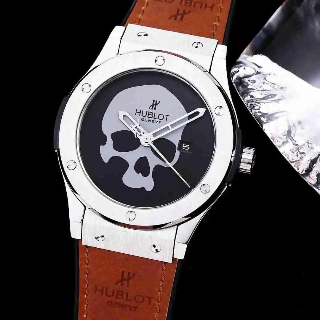 General Watches Hublot Yubo Watch Men's Watch Paired with Original Fully Automatic Mechanical Movement Top Grade 316 Precision Steel Case with Mineral Super Strong Mirror Diameter 45mm KK04150 4 view 9