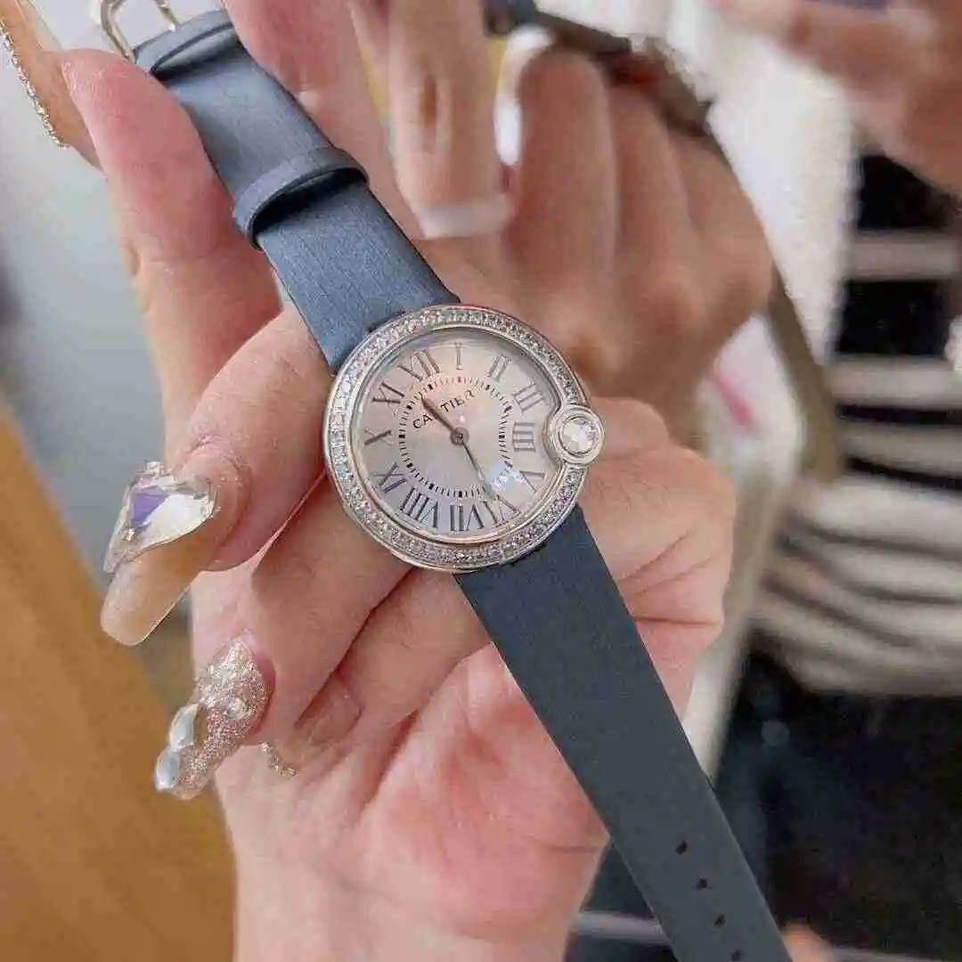 General Watches Cartier Watch Women's Watch Paired with Original Fully Automatic Mechanical Movement Top Grade 316 Precision Steel Case with Mineral Super Strong Mirror Diameter 30mm KK02650 1 view 2