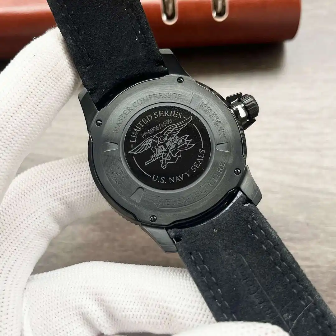General Watches Jaeger-LeCoultre Watch JI@ men's watch with original fully automatic mechanical movement, top-grade 316 stainless steel case and strap, mineral super mirror, diameter 42mm KK04250 view 3
