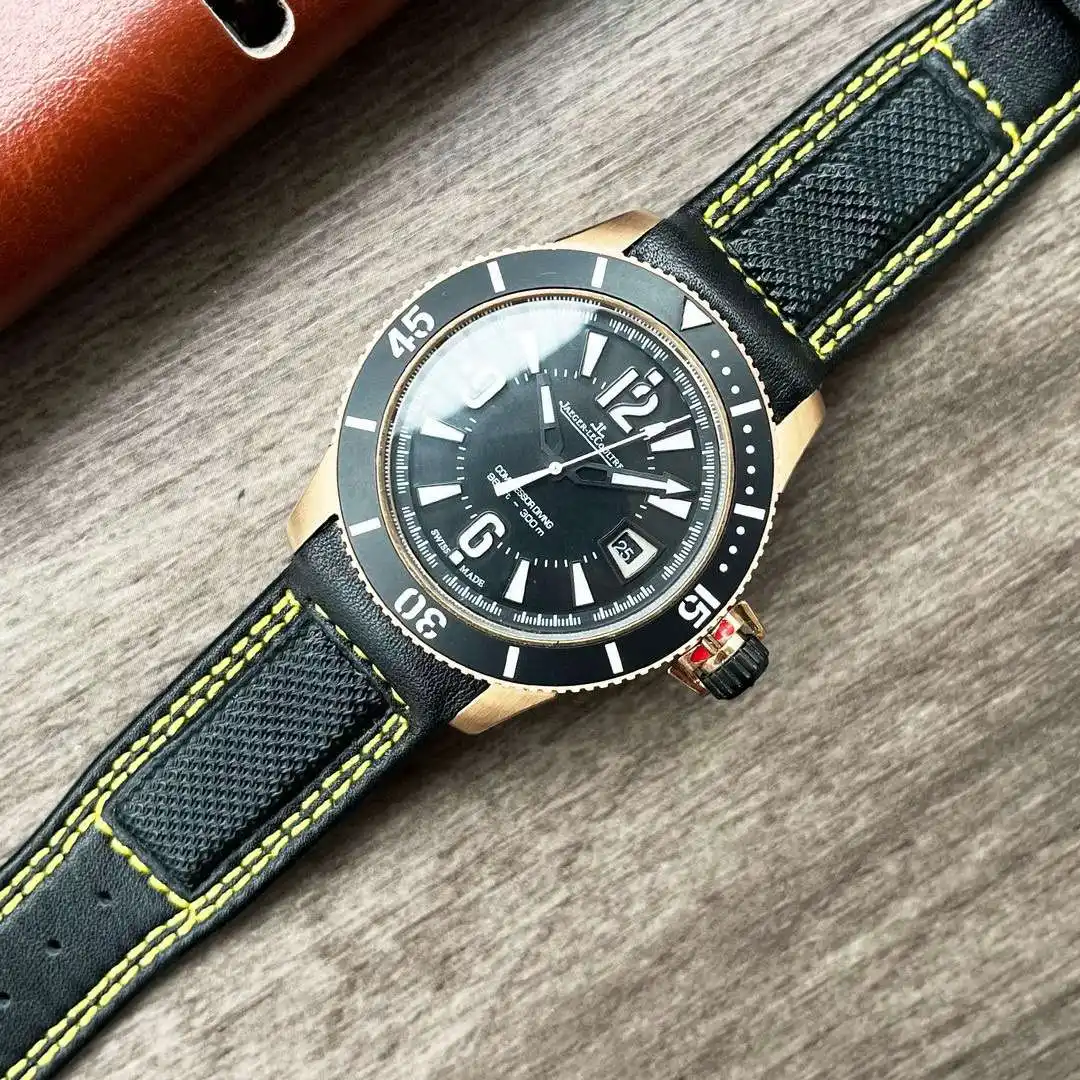 General Watches Jaeger-LeCoultre Watch JI@ men's watch with original fully automatic mechanical movement, top-grade 316 stainless steel case and strap, mineral super mirror, diameter 42mm KK04250 view 6