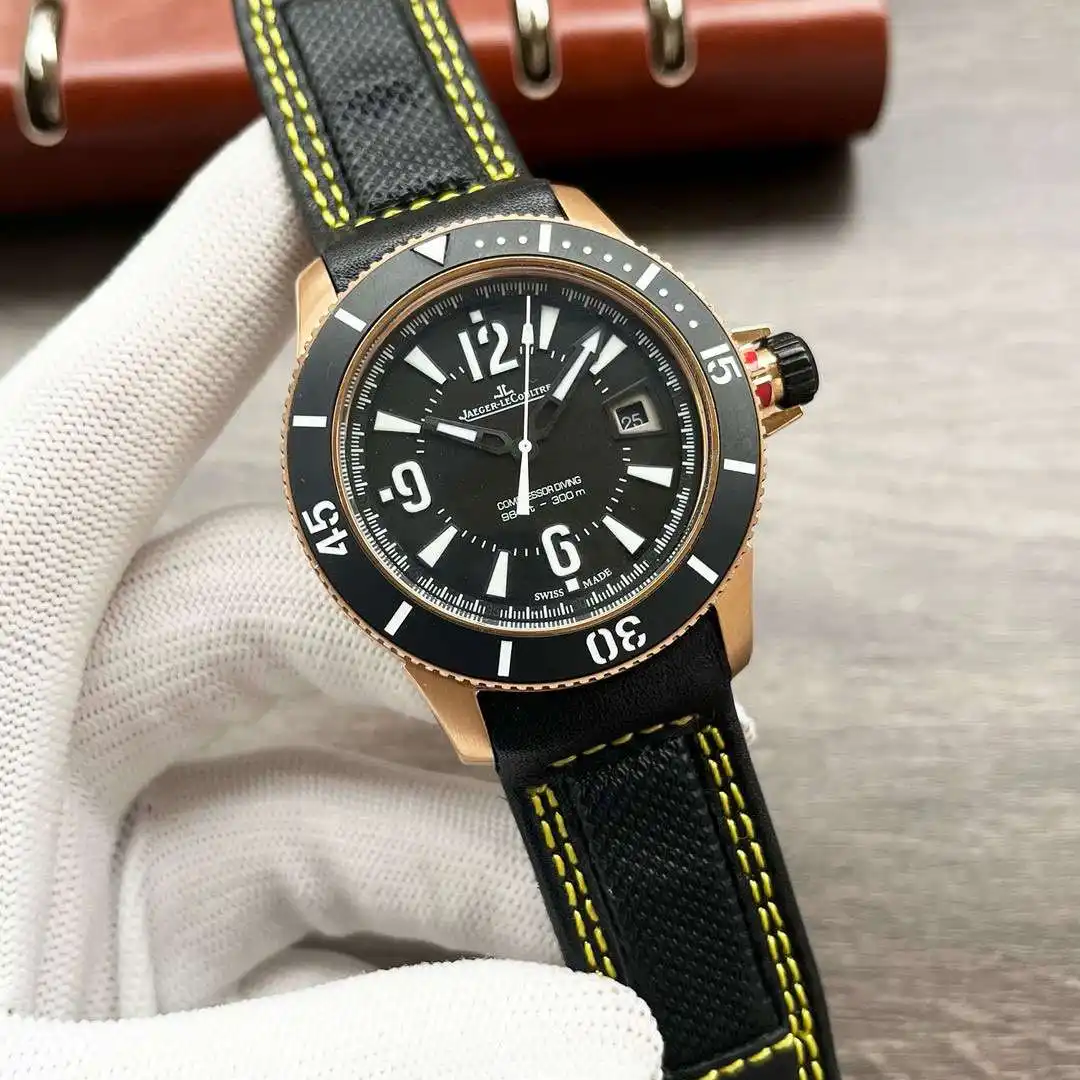 General Watches Jaeger-LeCoultre Watch JI@ men's watch with original fully automatic mechanical movement, top-grade 316 stainless steel case and strap, mineral super mirror, diameter 42mm KK04250 view 7