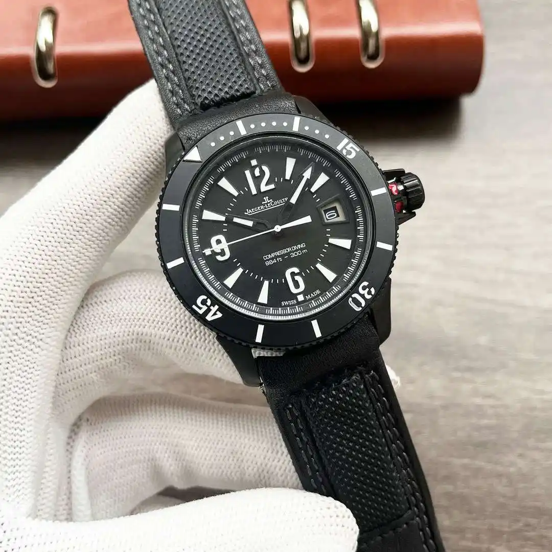 General Watches Jaeger-LeCoultre Watch JI@ men's watch with original fully automatic mechanical movement, top-grade 316 stainless steel case and strap, mineral super mirror, diameter 42mm KK04250 view 8