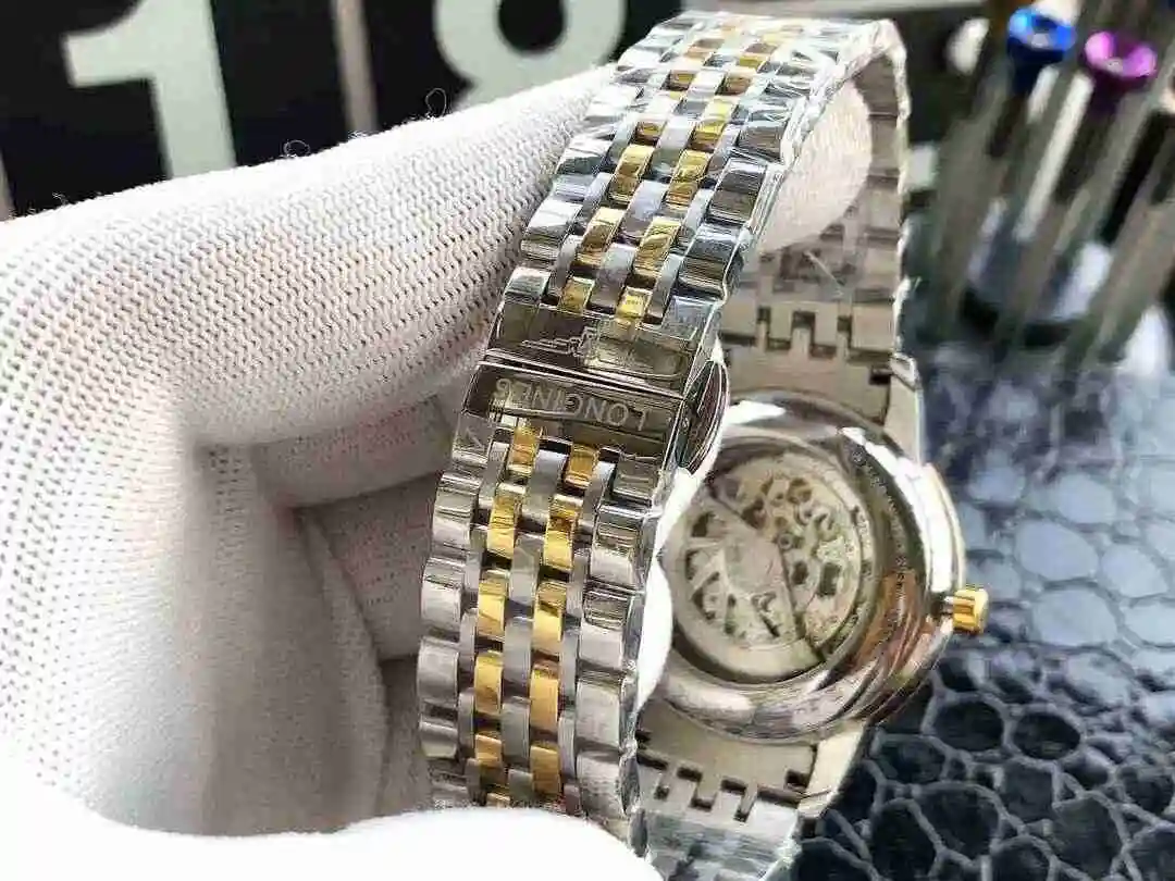 General Watches Longines Watch Men's Watch Paired with Original Fully Automatic Mechanical Movement Top Grade 316 Precision Steel Case with Mineral Super Strong Mirror Diameter 40mm KK04650 1 view 2