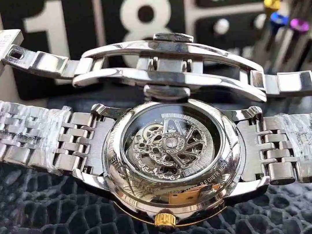 General Watches Longines Watch Men's Watch Paired with Original Fully Automatic Mechanical Movement Top Grade 316 Precision Steel Case with Mineral Super Strong Mirror Diameter 40mm KK04650 1 view 3