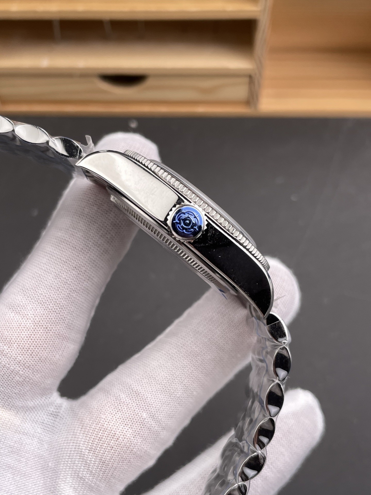 Tudor Black Dial Watch view 6
