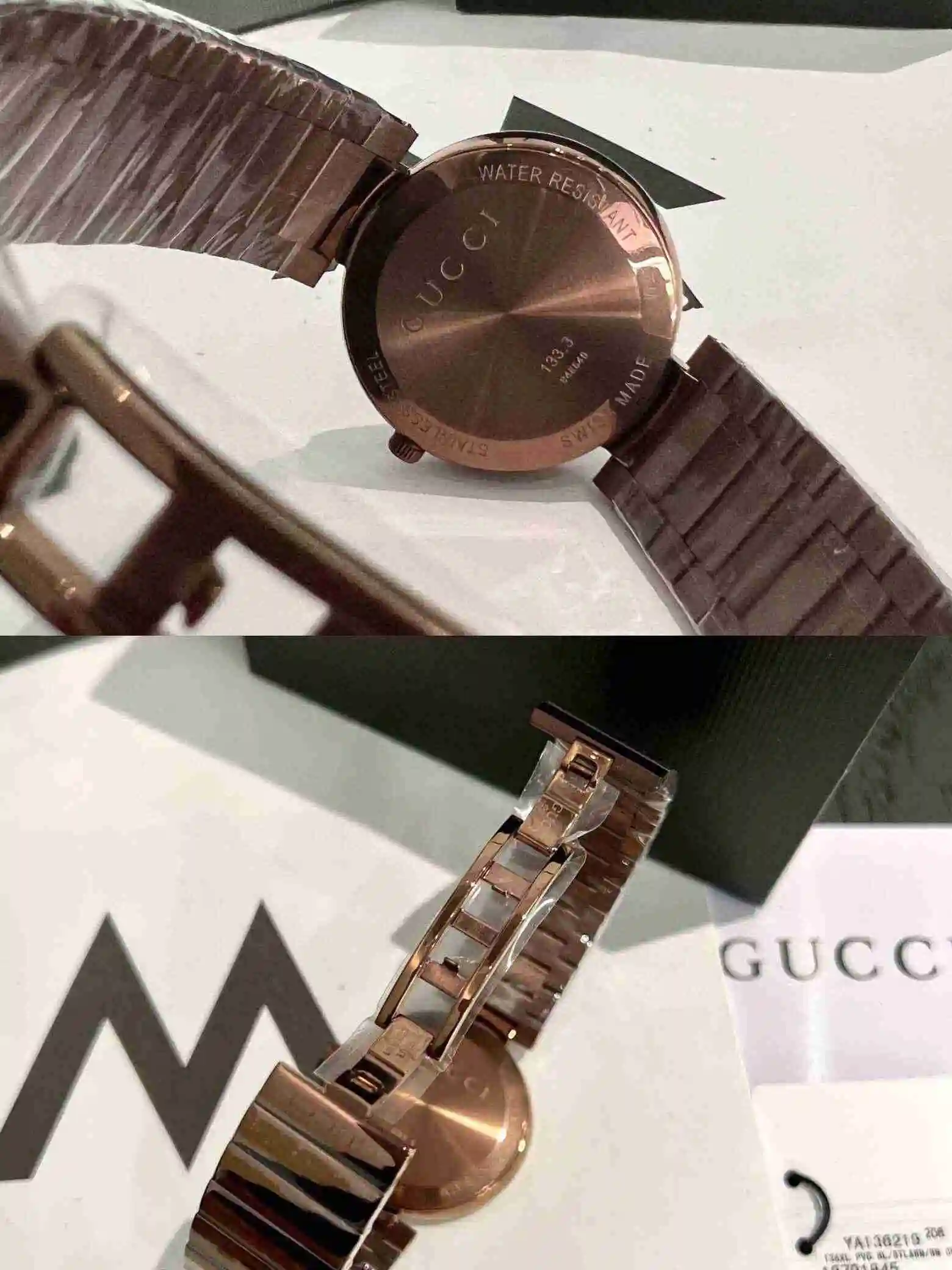 General Watches GUCCI Gucci Watch Women's Watch Paired with Original Fully Automatic Mechanical Movement Top Grade 316 Precision Steel Case with Mineral Super Strong Mirror Diameter 37mm KK03450 3 view 2