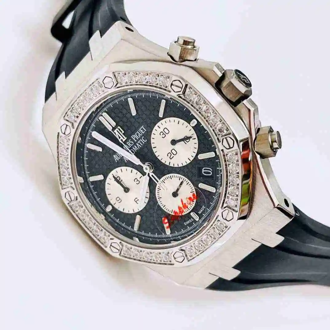 General Watches Audemars Piguet Aibi Watch Men's Watch Paired with Original Fully Automatic Mechanical Movement, Top Grade 316 Precision Steel Case with Mineral Super Strong Mirror Diameter 42mm KK04550 view 6