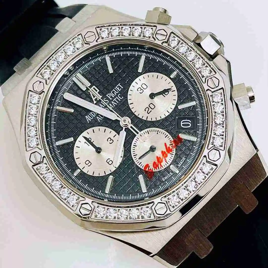 General Watches Audemars Piguet Aibi Watch Men's Watch Paired with Original Fully Automatic Mechanical Movement, Top Grade 316 Precision Steel Case with Mineral Super Strong Mirror Diameter 42mm KK04550 view 7