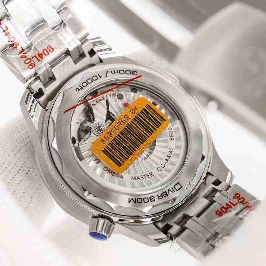 General Watches Omega Watch Men's Watch Paired with Original Fully Automatic Mechanical Movement Top Grade 316 Precision Steel Case with Mineral Super Strong Mirror Diameter 42mm kk09800 2 view 5