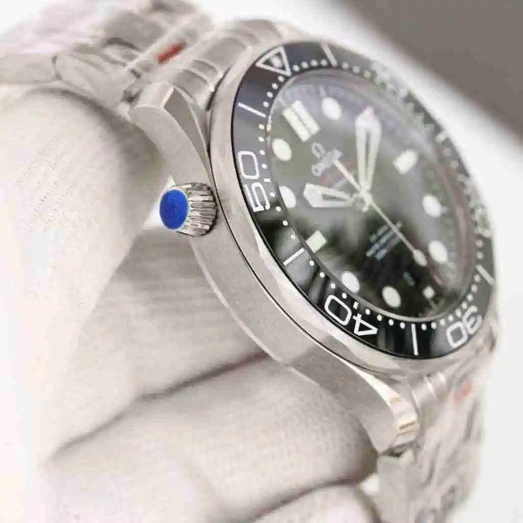 General Watches Omega Watch Men's Watch Paired with Original Fully Automatic Mechanical Movement Top Grade 316 Precision Steel Case with Mineral Super Strong Mirror Diameter 42mm kk09800 2 view 7