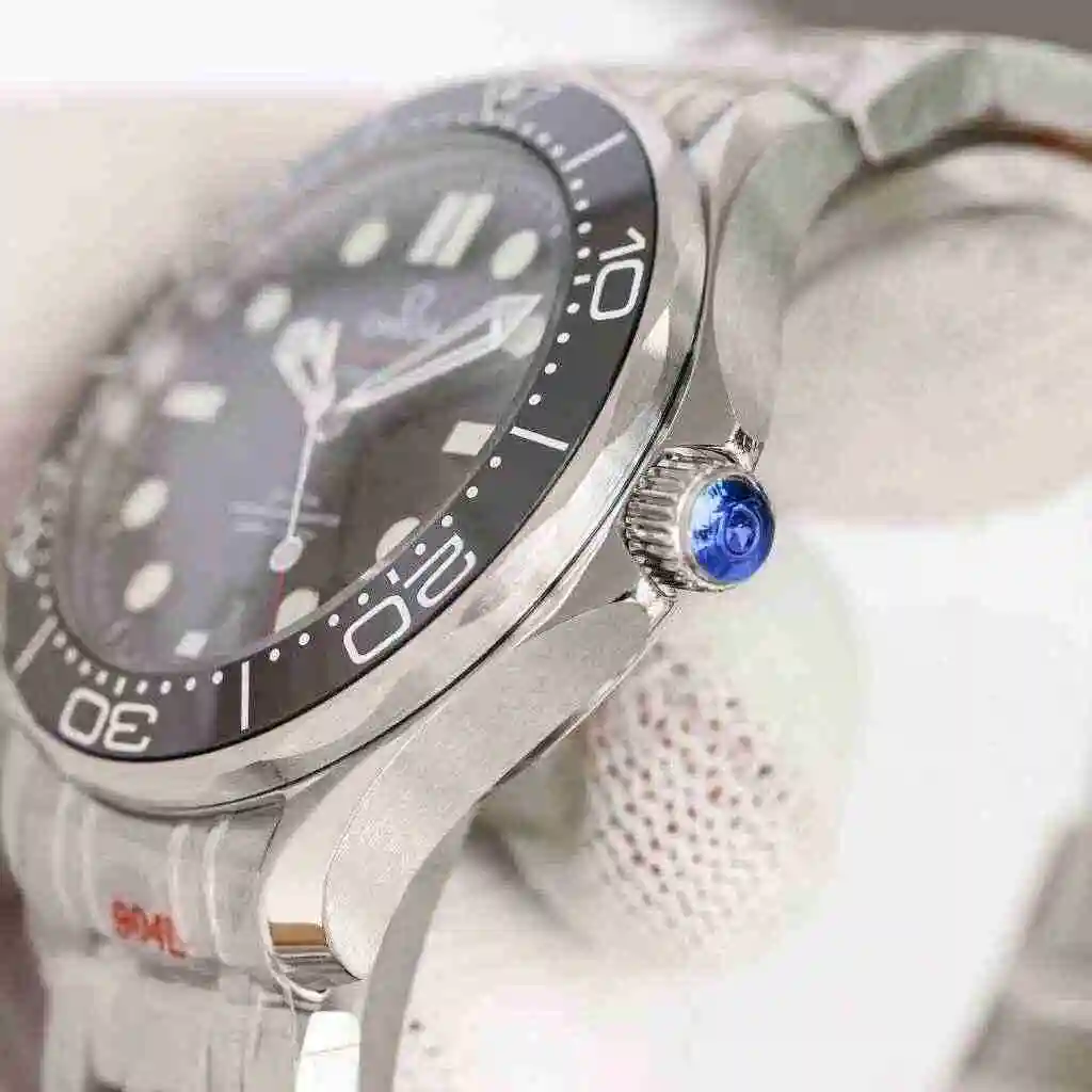 General Watches Omega Watch Men's Watch Paired with Original Fully Automatic Mechanical Movement Top Grade 316 Precision Steel Case with Mineral Super Strong Mirror Diameter 42mm kk09800 2 view 8
