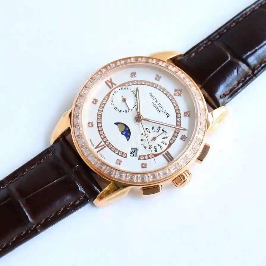 General Watches Patek Philippe Baida @ Feili Watch Men's Watch paired with original fully automatic mechanical movement, top grade 316 precision steel case with mineral super strong mirror diameter 42mm KK012500 view 2