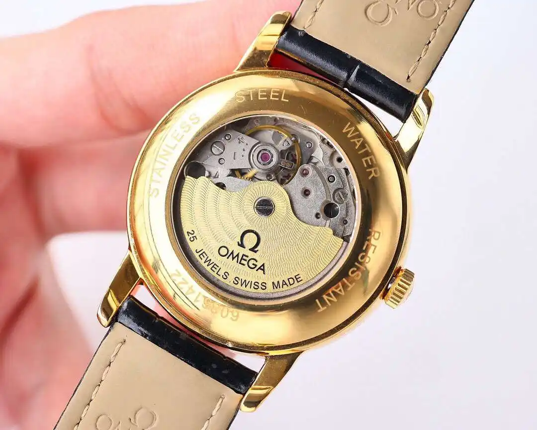 General Watches Omega Ou@mega watch men's watch with original fully automatic mechanical movement top 316 stainless steel case strap mineral super mirror diameter 40mm KK06850 1 view 3