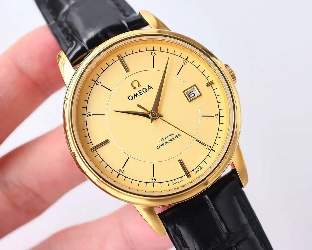 General Watches Omega Ou@mega watch men's watch with original fully automatic mechanical movement top 316 stainless steel case strap mineral super mirror diameter 40mm KK06850 1 view 7