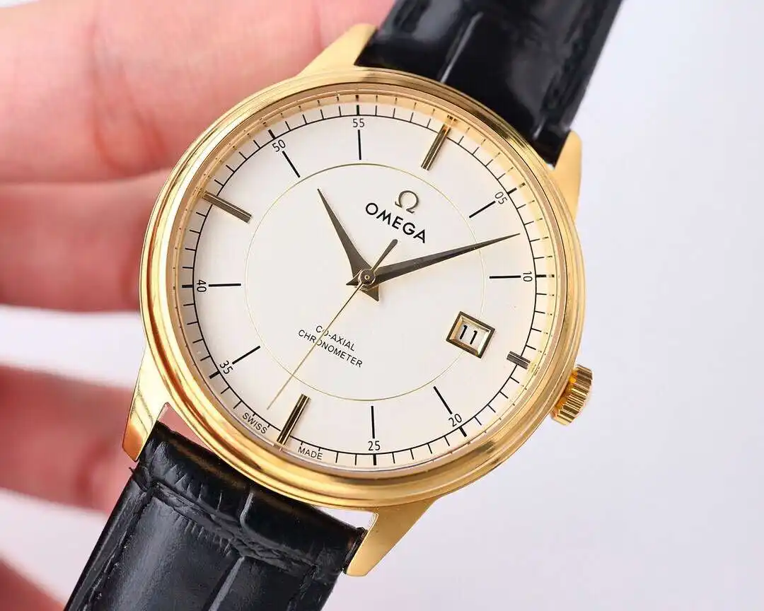 General Watches Omega Ou@mega watch men's watch with original fully automatic mechanical movement top 316 stainless steel case strap mineral super mirror diameter 40mm KK06850 1 view 8