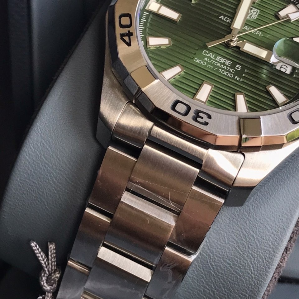 TAG Heuer Aquaracer Stainless Steel Automatic 43mm Watch view 7