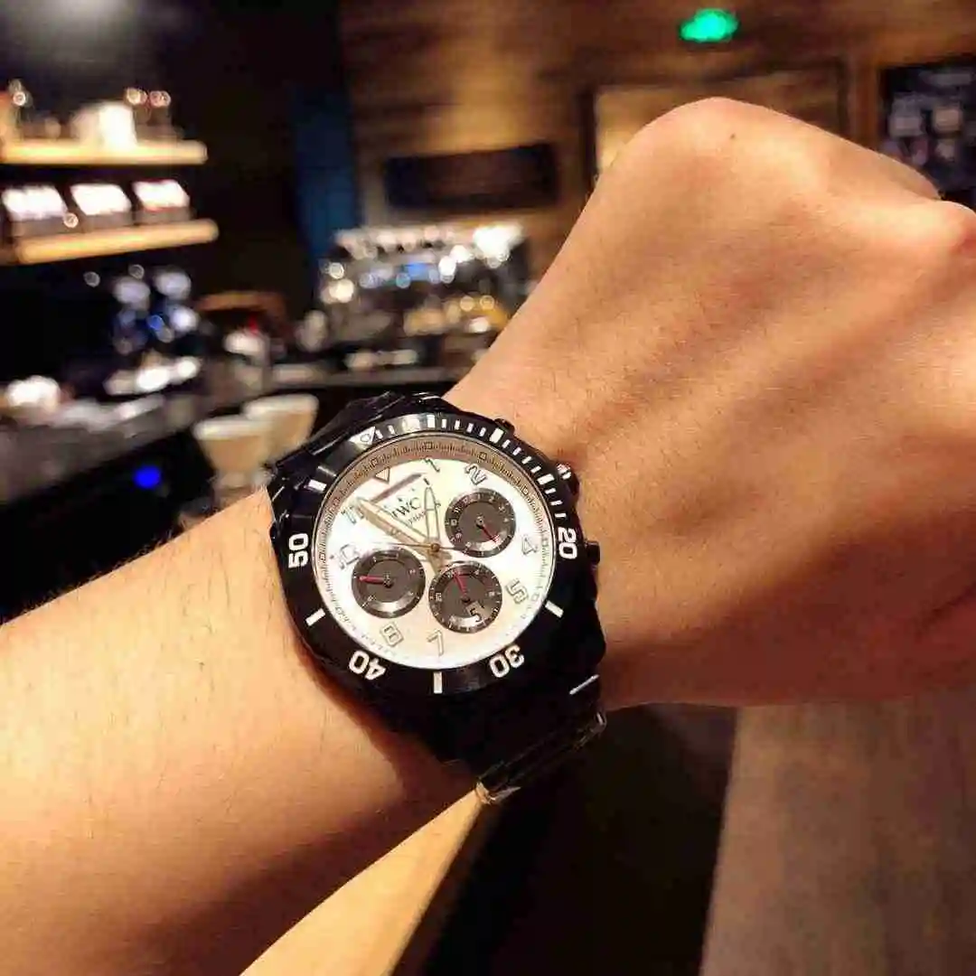 General Watches Universal White 1320 Black 1420 Watch view 7