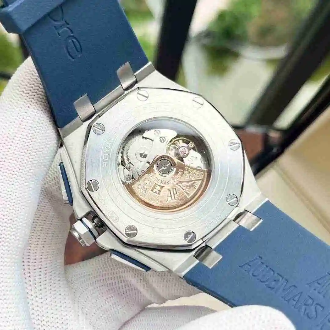General Watches Audemars Piguet Aibi Watch Men's Watch Paired with Original Fully Automatic Mechanical Movement, Top Grade 316 Precision Steel Case with Mineral Super Strong Mirror Diameter 44mm KK06 view 3